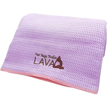 Amazon | LAVA ホットヨガ ヨガマット ヨガラグ ラバ (ローズピンク
